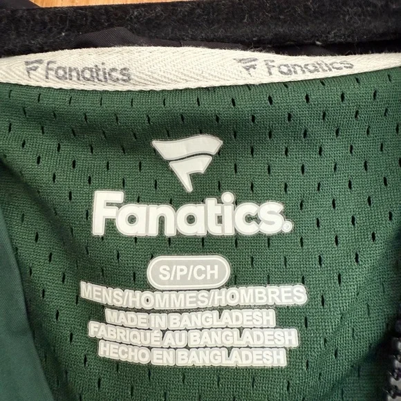 Fanatics Green and Black Jacket - Picture 3 of 3